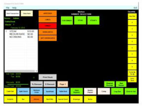 Kitchen Sales Screen